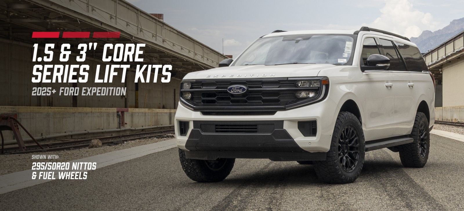 ReadyLIFT SST lift kits for the 2025+ Ford Expedition and Expedition MAX
