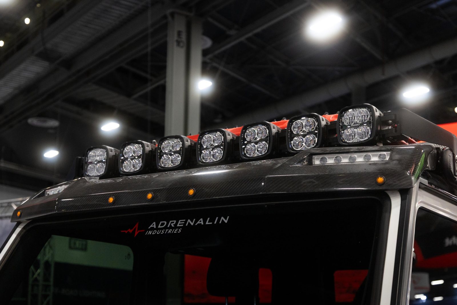 RIGID Phoenix Series lights shown at the 2025 SEMA Show.