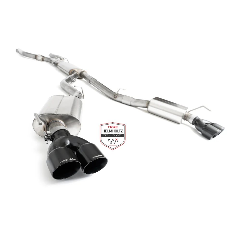 Thermal R&D Performance GPF-compatible cat-back exhaust system