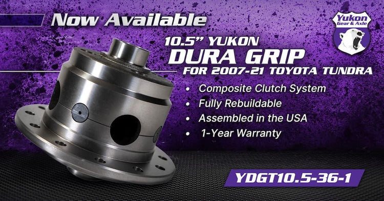 Yukon YDGT10.5-36-1 Dura Grip positraction limited-slip differential product photo