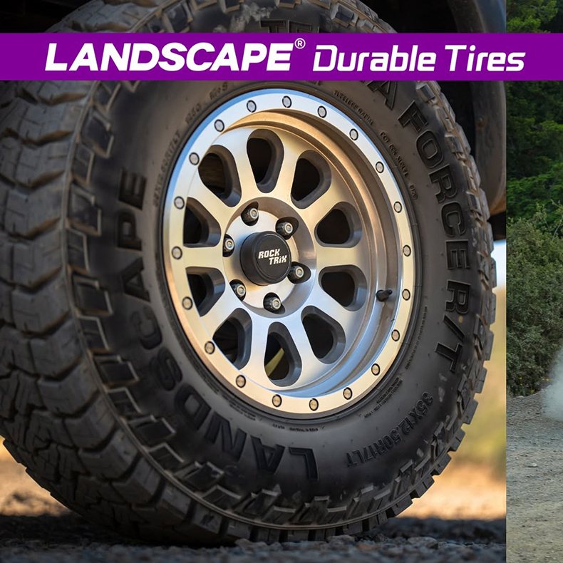 Landscape Durable Tires Landscape Tire Lineup with Aegis High-Durability Technology