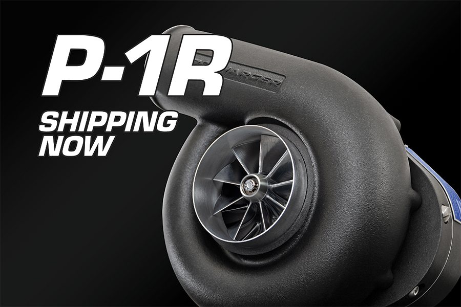 ProCharger P-1R supercharger 'shipping now' announcement graphic