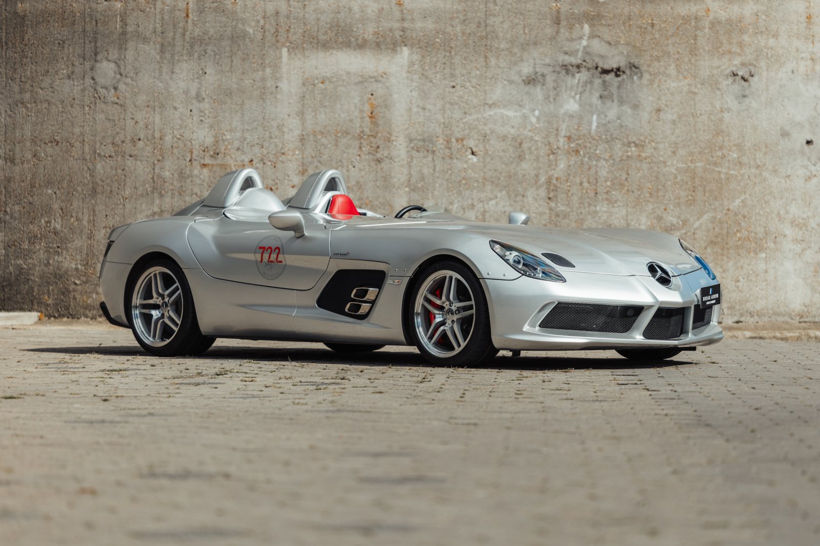 2009 Mercedes-Benz SLR McLaren Stirling Moss. Credit: Courtesy of Broad Arrow Auctions