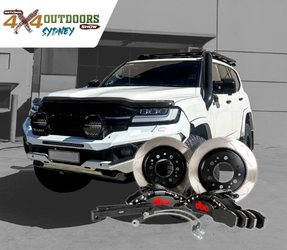 Toyota LandCruiser 300 Series with DBA upgrade kit