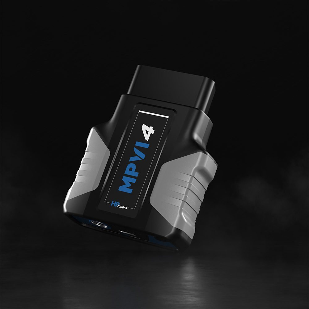 HP Tuners MPVI4 interface used with VCM Suite for Corvette C8 TCM tuning support.