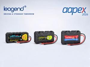 leagend Supercap Jump Starter Series at AAPEX 2026