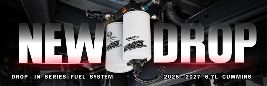The FASS Drop-In Series Fuel System for 2025-2027 Ram trucks with the 6.7L Cummins.