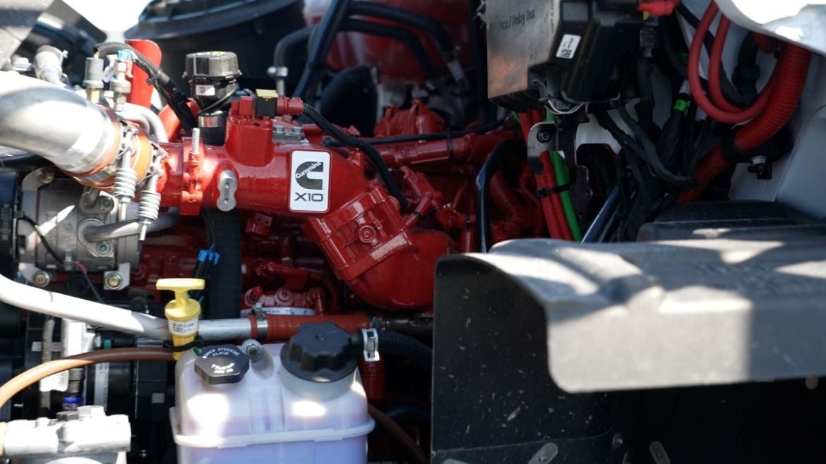 Cummins X10 ride and drive testing