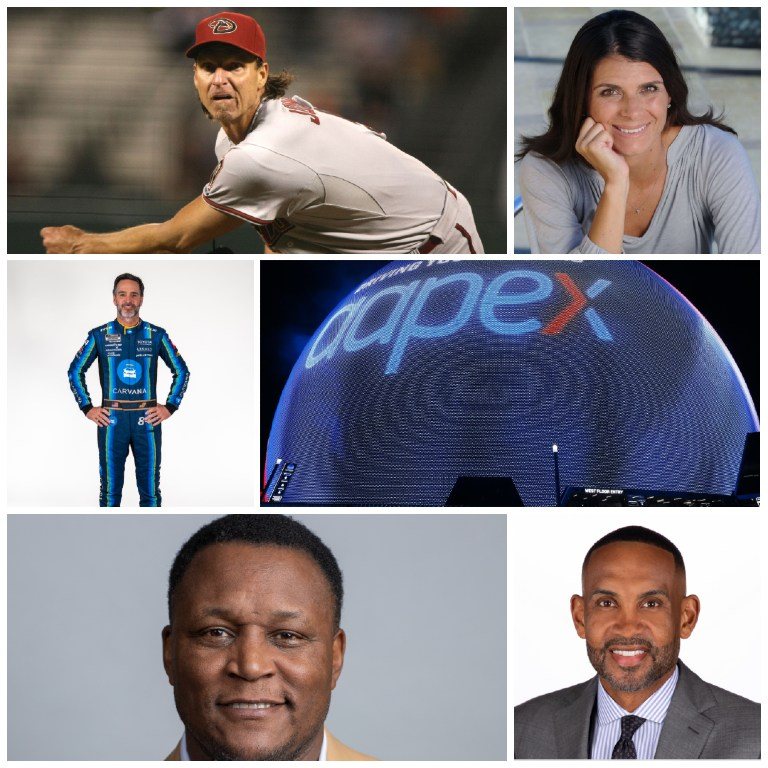 AAPEX sports celebrity photo collage