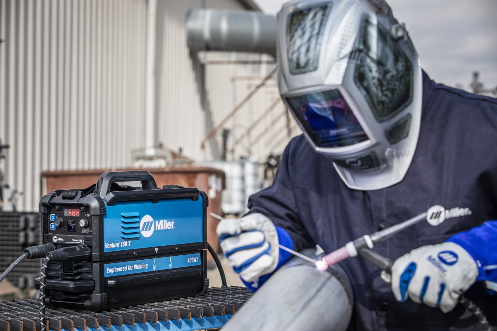 Miller Venture 150 T battery-powered TIG welder