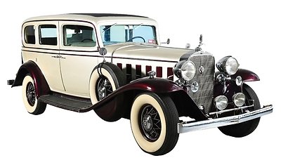 1932 Cadillac 355-B seven-passenger Imperial limousine documented to Al Capone. Sold for $78,000