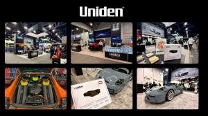 Uniden America at SEMA 2026, highlighting radar detectors, radio scanners, and automotive technology.
